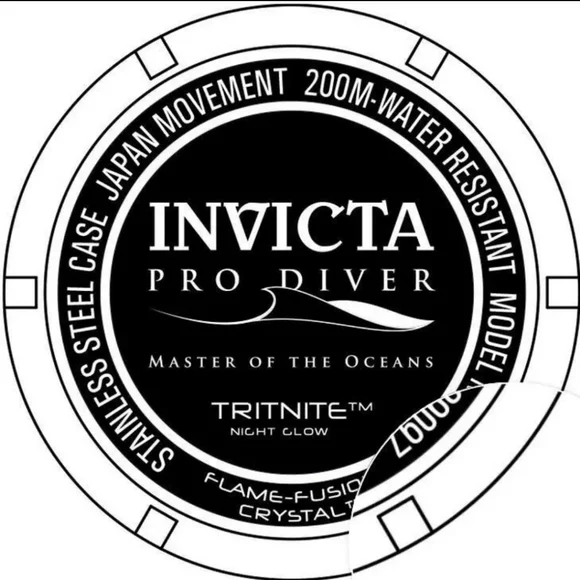 ***BRAND NEW*** Invicta Pro Diver Quartz Black Dial Men's Watch - Picture 9 of 10